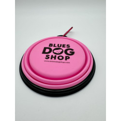 Foldable round dog bowl