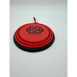 Foldable round dog bowl