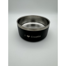 Eleganter Edelstahlnapf