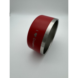 Eleganter Edelstahlnapf