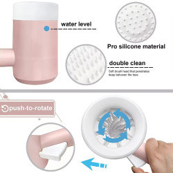 Semi-Automatic Paw Cleaner