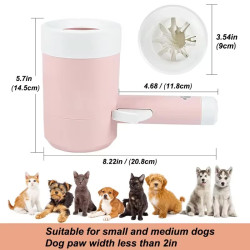 Semi-Automatic Paw Cleaner