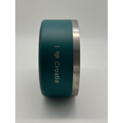 Eleganter Edelstahlnapf