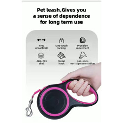 Extendable dog leash