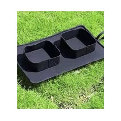 Food and water bowl for on the go