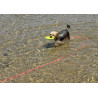 Water-repellent tow line