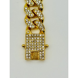 Goldkette mit Diamanten