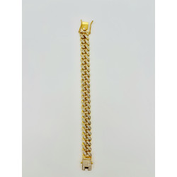 Goldkette mit Diamanten