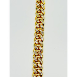 Goldkette mit Diamanten