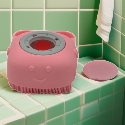 Badebürste mit Shampoospender