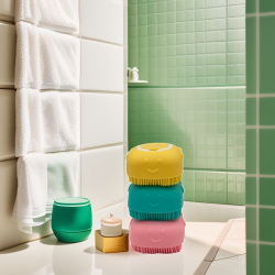 Bath Brush with Shampoo Dispenser